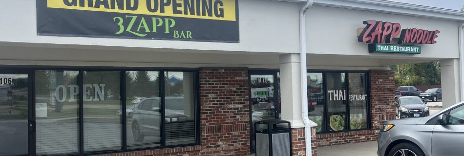 Zapp Noodle Thai Restaurant to Open on Sunday's